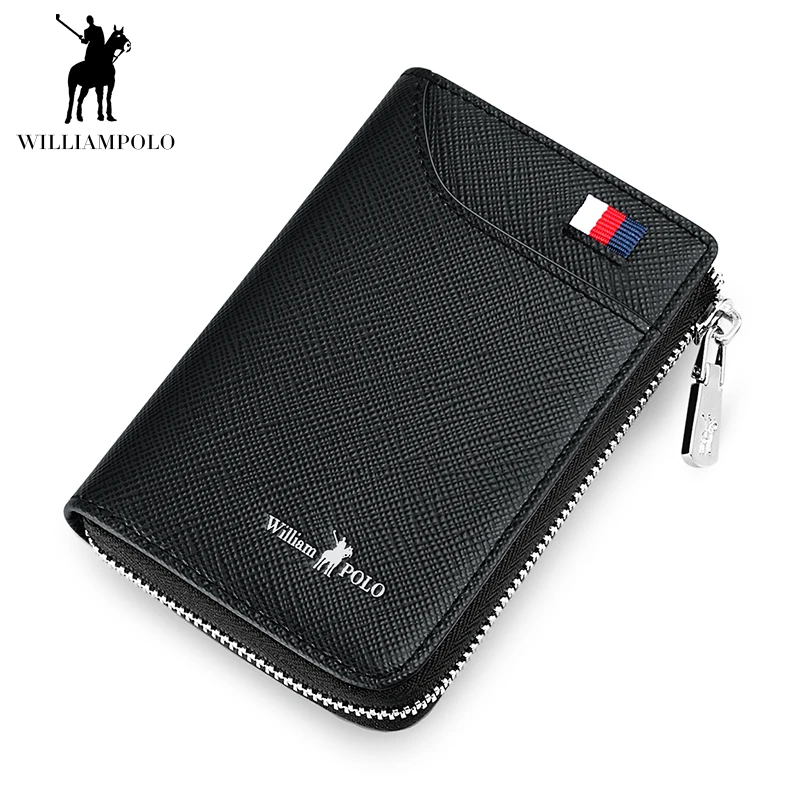 WILLIAMPOLO 2018 Fashion ID Card Holder 100% Real Leather Zipper Wallet for Credit Cards Card Case POLO185128
WILLIAMPOLO 2018 Fashion ID Card Holder 100% Real Leather Zipper Wallet for Credit Cards Card Case POLO185128