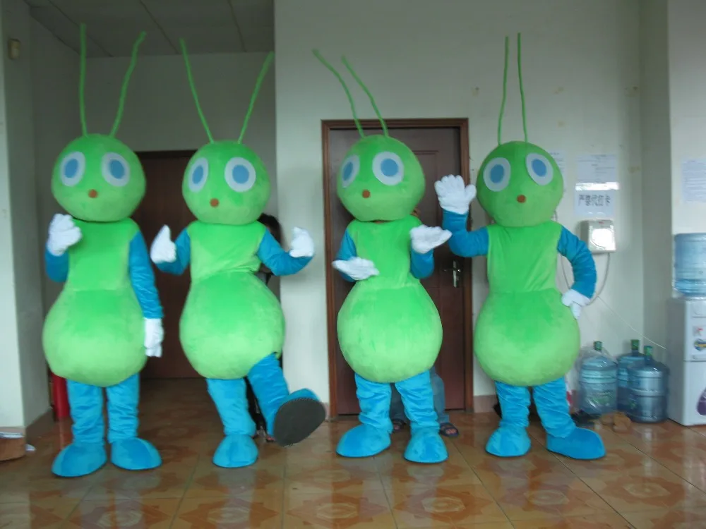 Character Adult lovely green ant Mascot Costume fancy dress Halloween party costume for Halloween party event
Character Adult lovely green ant Mascot Costume fancy dress Halloween party costume for Halloween party event