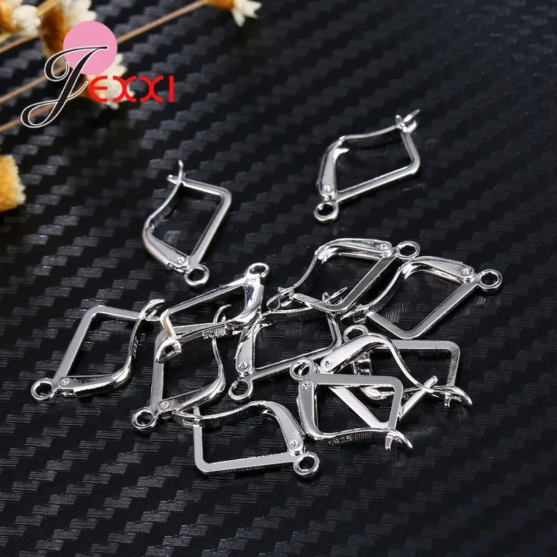 New Fashion Clasp for Earrings Making geometric Accessories Authentic 925 Sterling Silver for Women Jewelry 200pcs/pack
New Fashion Clasp for Earrings Making geometric Accessories Authentic 925 Sterling Silver for Women Jewelry 200pcs/pack