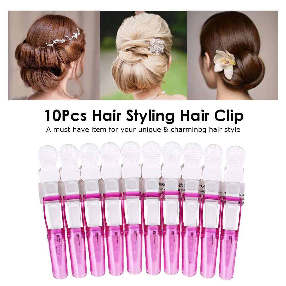 10Pcs Professional Salon Section Hair Clips Plastic Crocodile Hairdressing Sectioning Clamp Hair Clip Claw Hair Styling Tool
10Pcs Professional Salon Section Hair Clips Plastic Crocodile Hairdressing Sectioning Clamp Hair Clip Claw Hair Styling Tool