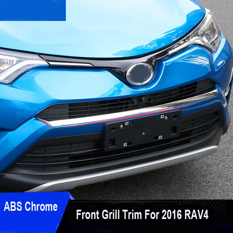 1pc/set ABS Chrome Front Grill Garnish Trim For 2016 Toyota Rav4 Rav 4 Styling Car Accessories
1pc/set ABS Chrome Front Grill Garnish Trim For 2016 Toyota Rav4 Rav 4 Styling Car Accessories