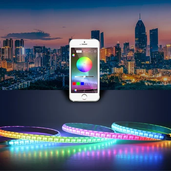 Brightness RGB LED Controller For Led Strip Lighting 5050 Bluetooth APP Controller DC 5V 12V 24V Music Led Strip Remote Control
Brightness RGB LED Controller For Led Strip Lighting 5050 Bluetooth APP Controller DC 5V 12V 24V Music Led Strip Remote Control