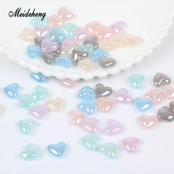Acrylic Kids cute Jelly Heart Love Beads For Jewelry Making Handmade Candy Color Children's Toys Beading Pacifier chain 32pc/bag
Acrylic Kids cute Jelly Heart Love Beads For Jewelry Making Handmade Candy Color Children's Toys Beading Pacifier chain 32pc/bag