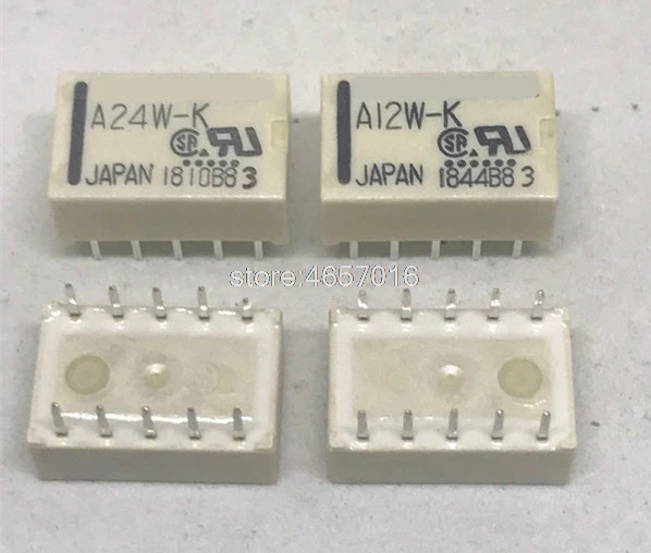 10pcs/Lot Relay A5W-K 5VDC 10-pin A5W-K A5W-K-5VDC