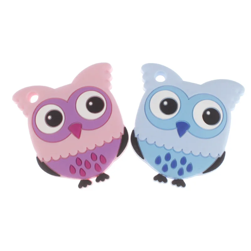 Owl 10pc Silicone Teething Food Grade Silicone Baby Teether BPA Free Baby Silicone Toy Chewable Silicone Teether Pendant
Owl 10pc Silicone Teething Food Grade Silicone Baby Teether BPA Free Baby Silicone Toy Chewable Silicone Teether Pendant