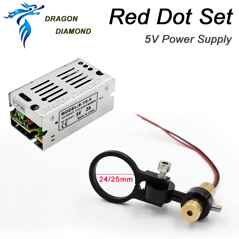 CO2 Laser Machine Diode Module Red Dot Set Positioning DC 5V for DIY Co2 Laser Engraving Cutting Head
CO2 Laser Machine Diode Module Red Dot Set Positioning DC 5V for DIY Co2 Laser Engraving Cutting Head