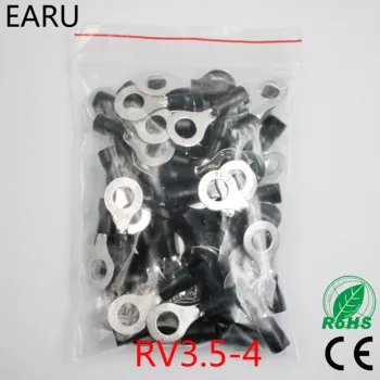 RV3.5-4 Black Ring insulated terminal 100PCS/Pack suit 2.5-4mm2 cable Crimp Terminal Cable Wire Connector RV3-4 14-12AWG RV
RV3.5-4 Black Ring insulated terminal 100PCS/Pack suit 2.5-4mm2 cable Crimp Terminal Cable Wire Connector RV3-4 14-12AWG RV