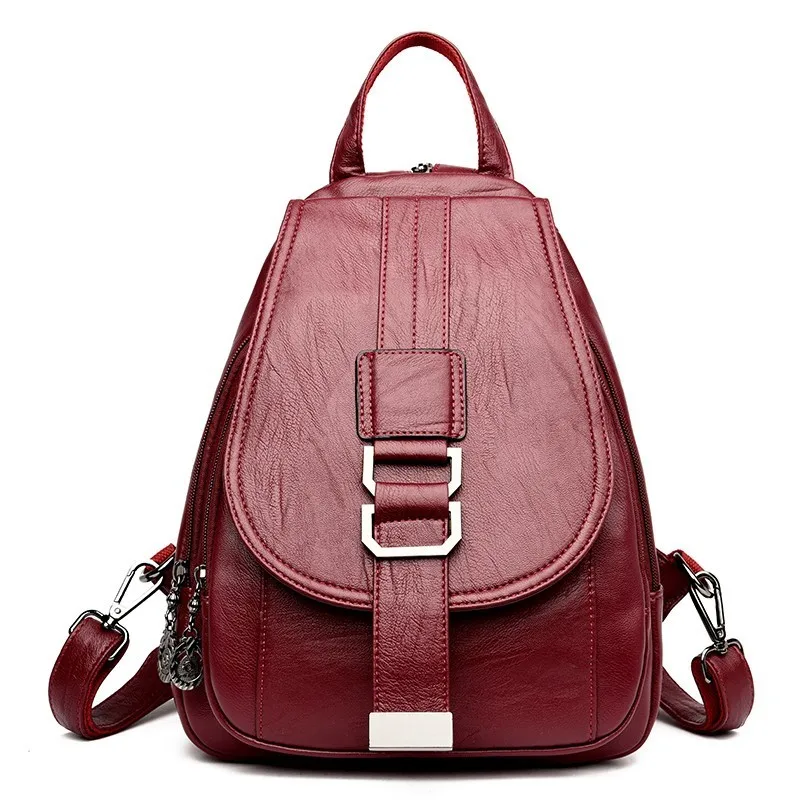 2019 Women Leather Backpacks High Quality Ladies Bagpack School Bags For Girls Mochilas Female Backpack Solid Rucksacks For Girl
2019 Women Leather Backpacks High Quality Ladies Bagpack School Bags For Girls Mochilas Female Backpack Solid Rucksacks For Girl