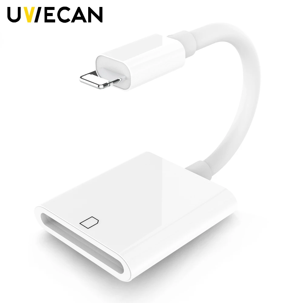 For Lightning To SD/TF Card Camera Reader Adapter Compatible Camera Kit OTG Data Cable Needn't APP For iPhone X 8 7 6 iOS 9.2-12
For Lightning To SD/TF Card Camera Reader Adapter Compatible Camera Kit OTG Data Cable Needn't APP For iPhone X 8 7 6 iOS 9.2-12