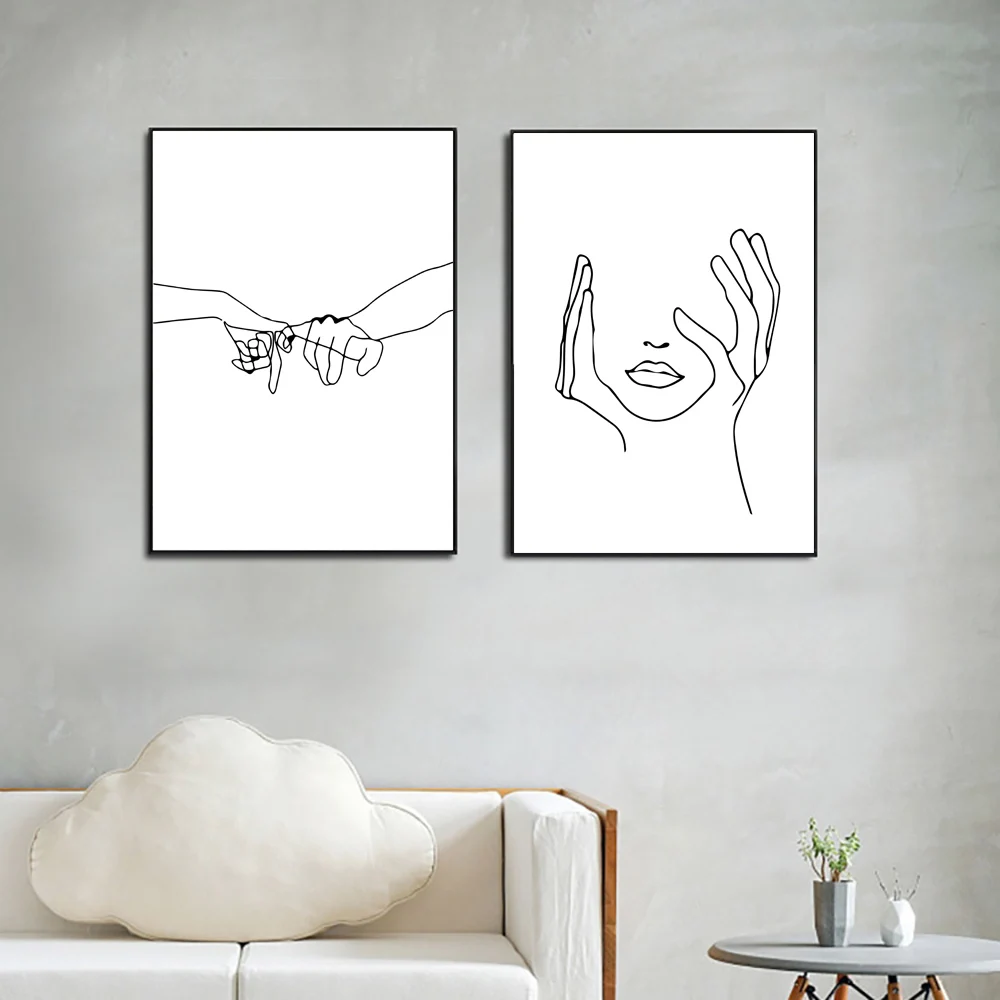Stick Figure Wall Art Canvas Painting Hands Love Nordic Poster Wall Pictures For Living Room Romantic Home Decor Unframed
Stick Figure Wall Art Canvas Painting Hands Love Nordic Poster Wall Pictures For Living Room Romantic Home Decor Unframed