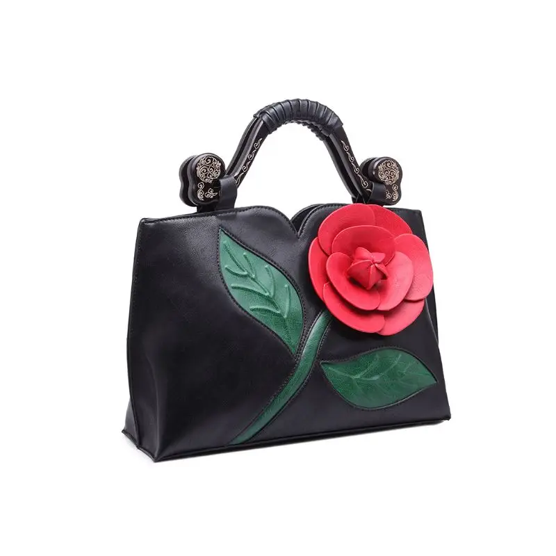2019 Vintage Rose Pattern Handbag Top Handle Satchel Tote Clutch Bag for Women Ladies Evening Party Wedding Decor Accessories
2019 Vintage Rose Pattern Handbag Top Handle Satchel Tote Clutch Bag for Women Ladies Evening Party Wedding Decor Accessories