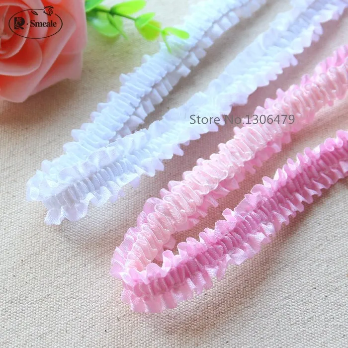 10M Wide 2cm elastic velvet ribbon strip ruffled lace trim DIY hair head decoration materials fold lace RS2166
10M Wide 2cm elastic velvet ribbon strip ruffled lace trim DIY hair head decoration materials fold lace RS2166