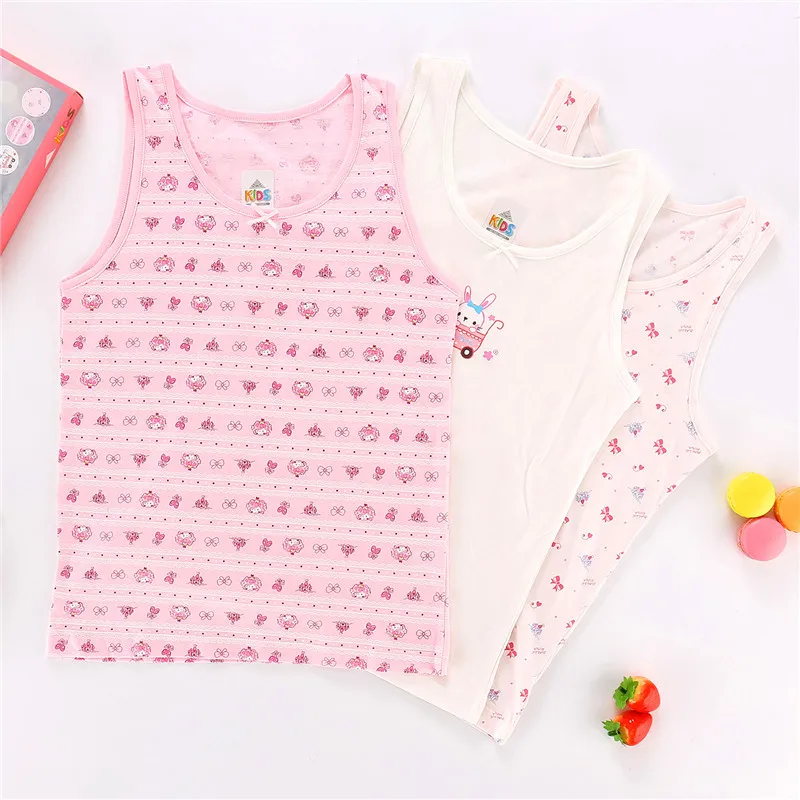 3pcs/lot Kids Girls Cotton Vest for Girls Tops Summer Camisoles Cartoon Undershirt Clothing Sleeveles T-shirt Underwears Clothes
3pcs/lot Kids Girls Cotton Vest for Girls Tops Summer Camisoles Cartoon Undershirt Clothing Sleeveles T-shirt Underwears Clothes