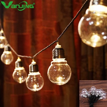 Novelty 5M 20LED Clear Globe Festoon Ball Party Fairy String Lights Christmas Holiday Garland Lights for Outdoor Patio Party
Novelty 5M 20LED Clear Globe Festoon Ball Party Fairy String Lights Christmas Holiday Garland Lights for Outdoor Patio Party