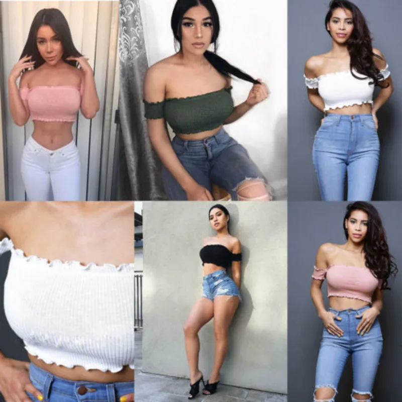 Women Casual Off Shoulder Tank Top Blouse Sleeveless Crop Tops Sexy Evening Club Shirt
Women Casual Off Shoulder Tank Top Blouse Sleeveless Crop Tops Sexy Evening Club Shirt