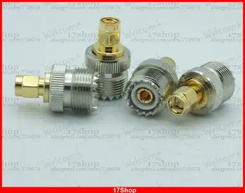 10PCS Copper UHF Female to SMA male plug RF Antenna Connector plug for Ham Radio
10PCS Copper UHF Female to SMA male plug RF Antenna Connector plug for Ham Radio