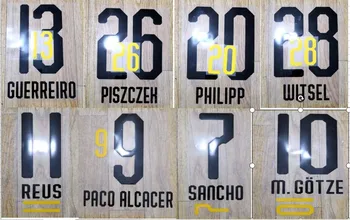 2019-2020 HOME HAALAND SANCHO PACO ALCACER M.GOTZE REUS GUERREIRO PISZCZEK PHILIPP WITSEL nameset patch badge
2019-2020 HOME HAALAND SANCHO PACO ALCACER M.GOTZE REUS GUERREIRO PISZCZEK PHILIPP WITSEL nameset patch badge
