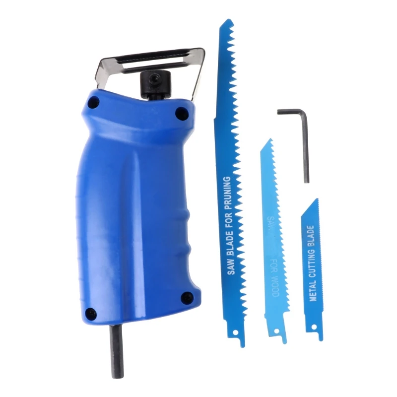 Reciprocating Saw Attachment For Wood Metal Cutting Trimming Tool with 3 Blades Dls HOmeful
Reciprocating Saw Attachment For Wood Metal Cutting Trimming Tool with 3 Blades Dls HOmeful