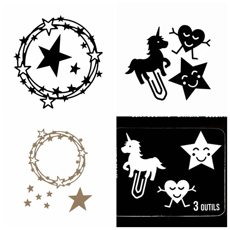 Horse Clip Heart Star Frame Metal Cutting Dies Stencils for DIY Scrapbooking Photo Album Decorative Embossing Crafts Die Cut
Horse Clip Heart Star Frame Metal Cutting Dies Stencils for DIY Scrapbooking Photo Album Decorative Embossing Crafts Die Cut