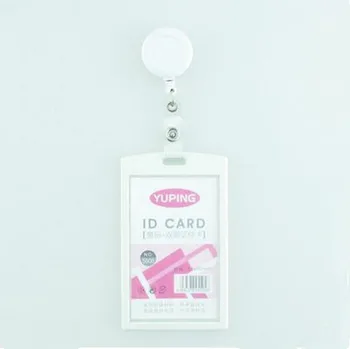 1pcs Fashion White Color Retractable Reel For Student Office Bus ID Card Badge Holder Vertical Style Stationery
1pcs Fashion White Color Retractable Reel For Student Office Bus ID Card Badge Holder Vertical Style Stationery