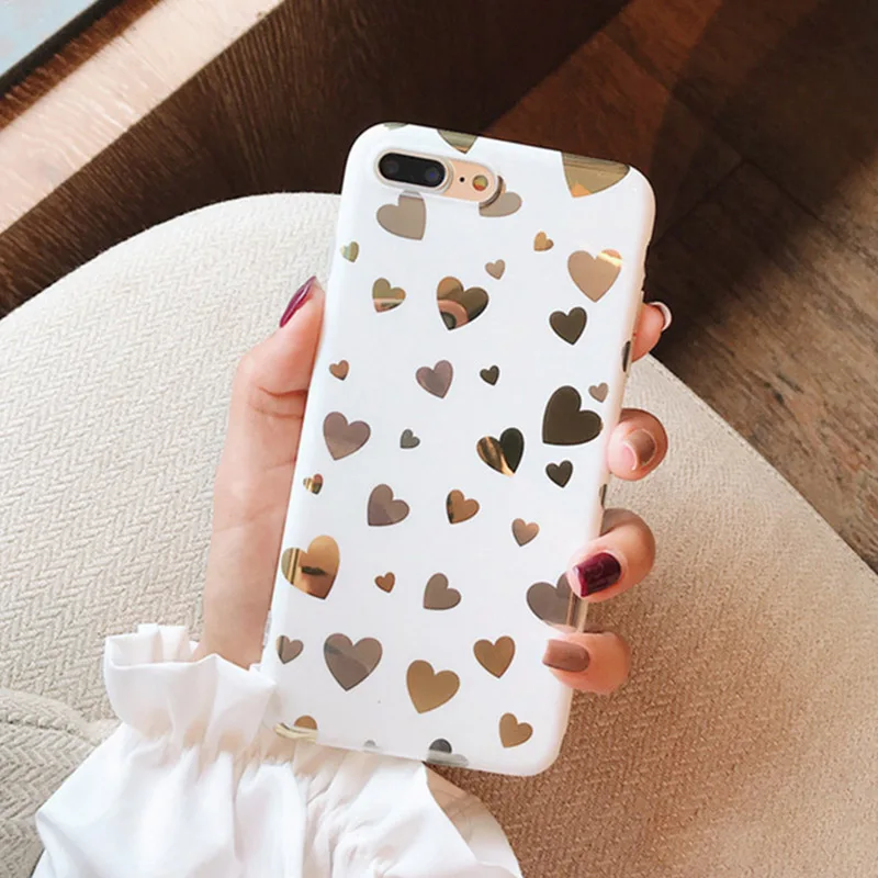Lovely Mirror Love Heart Phone Case For iphone X XR XS MAX Case For iphone 6 6s 7 8 plus Back Cover Soft Cases Cute Shell
Lovely Mirror Love Heart Phone Case For iphone X XR XS MAX Case For iphone 6 6s 7 8 plus Back Cover Soft Cases Cute Shell
