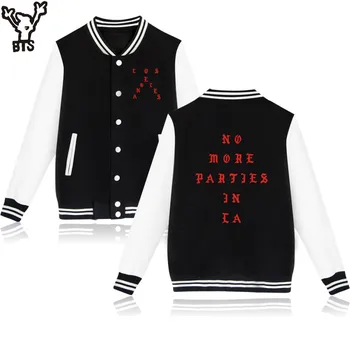 No More Parties In La Baseball Jacket Women Spring Jacket College Baseball Jackets Long Sleeve Cotton Casual Jackets 4XL XXS
No More Parties In La Baseball Jacket Women Spring Jacket College Baseball Jackets Long Sleeve Cotton Casual Jackets 4XL XXS