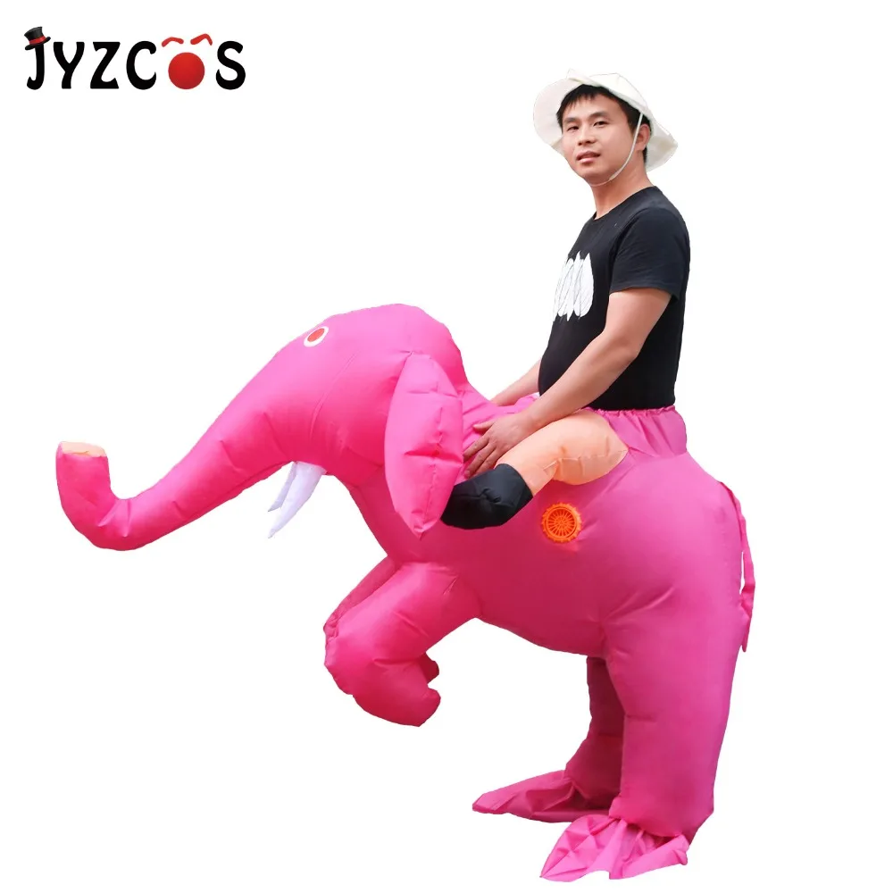 JYZCOS Women Men Adult Halloween Purim Carnival Party Animal Cosplay Clothing inflatable Pink Elephant Costume Fancy Dress Suit
JYZCOS Women Men Adult Halloween Purim Carnival Party Animal Cosplay Clothing inflatable Pink Elephant Costume Fancy Dress Suit