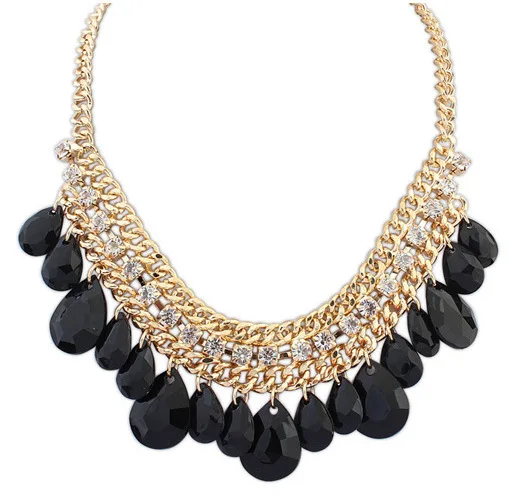 Statement Necklaces & Pendants Crystal Maxi Necklace for Women Female Chain Collar Collier Femme Fashion Boho Jewelry 5N133
Statement Necklaces & Pendants Crystal Maxi Necklace for Women Female Chain Collar Collier Femme Fashion Boho Jewelry 5N133