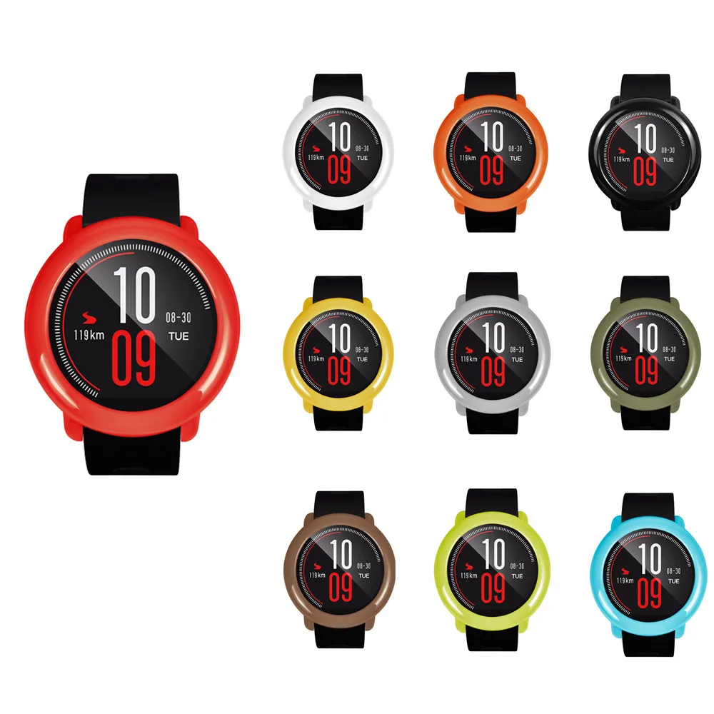 Slim PC Case Cover Protective Frame Shell for Xiaomi Huami Amazfit Pace Watch Colorful Replacement watch protector cases cover
Slim PC Case Cover Protective Frame Shell for Xiaomi Huami Amazfit Pace Watch Colorful Replacement watch protector cases cover