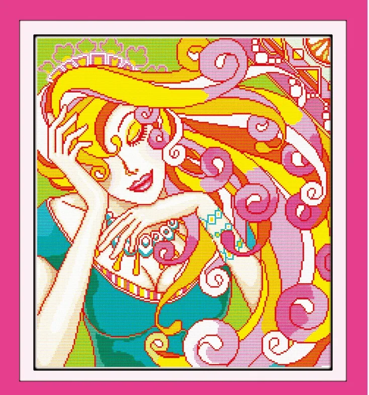 Charming(2) cross stitch kit people 18ct 14ct 11ct count print canvas stitches embroidery DIY handmade needlework
Charming(2) cross stitch kit people 18ct 14ct 11ct count print canvas stitches embroidery DIY handmade needlework