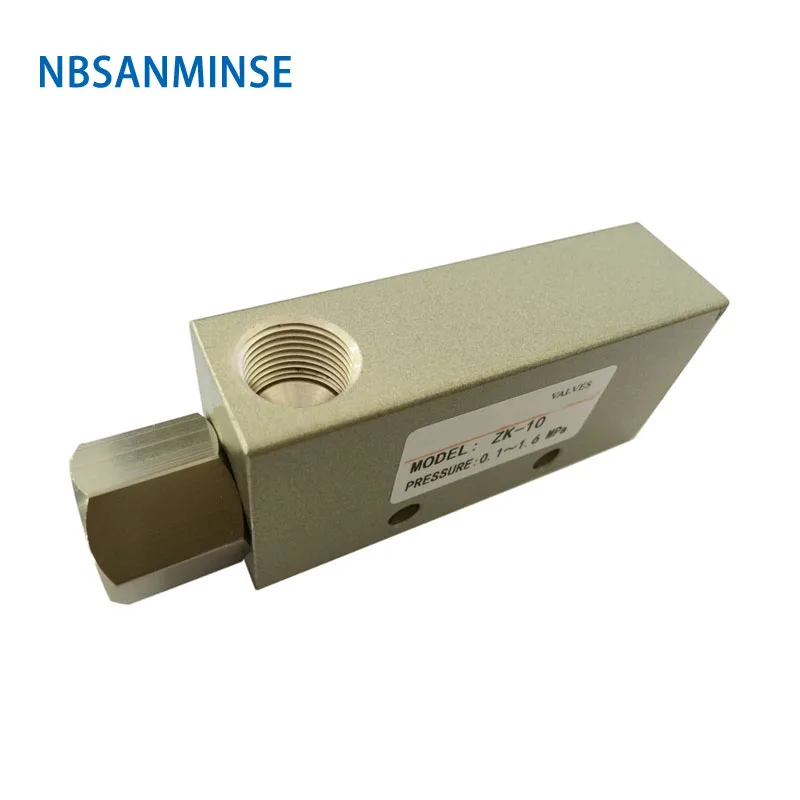 NBSANMINSE ZK Vacuum Generator 1/8 1/4 3/8 1/2 Pneumatic Vacuum Ejector Automation Vacuum parts
NBSANMINSE ZK Vacuum Generator 1/8 1/4 3/8 1/2 Pneumatic Vacuum Ejector Automation Vacuum parts