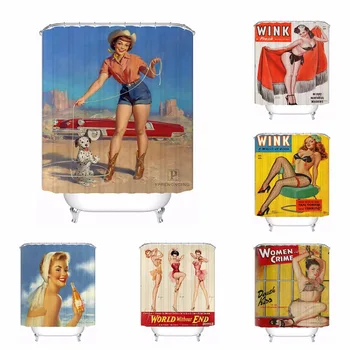 Bath Curtain For Bathroom Custom Best Pin Up Gril Drinking Home Decor Shower Curtain Waterproof Fabric Hooks #180417-01-64
Bath Curtain For Bathroom Custom Best Pin Up Gril Drinking Home Decor Shower Curtain Waterproof Fabric Hooks #180417-01-64