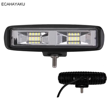 2 pieces 6 inch LED Car Work Light Bar LED Headlight Offroad WorkLamp Vehicle 24w Work Lamp LED 12V 24V Work Light Car Styling
2 pieces 6 inch LED Car Work Light Bar LED Headlight Offroad WorkLamp Vehicle 24w Work Lamp LED 12V 24V Work Light Car Styling