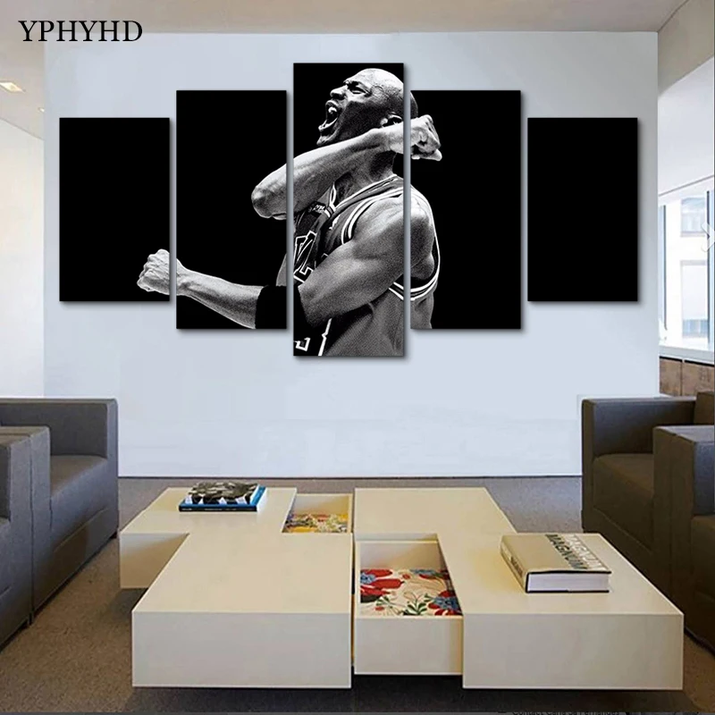 YPHYHD Modern 5 Piece Canvas Painting Print Poster Wall Art Canvas Paintings Wall Decor NBA Posters Canvas Painting with Frame
YPHYHD Modern 5 Piece Canvas Painting Print Poster Wall Art Canvas Paintings Wall Decor NBA Posters Canvas Painting with Frame