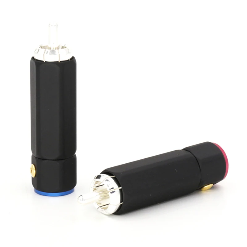 Viborg X 4pcs Hifi audio silver plated interconnect speaker Rca cable Extension RCA adapte plug connectors
Viborg X 4pcs Hifi audio silver plated interconnect speaker Rca cable Extension RCA adapte plug connectors