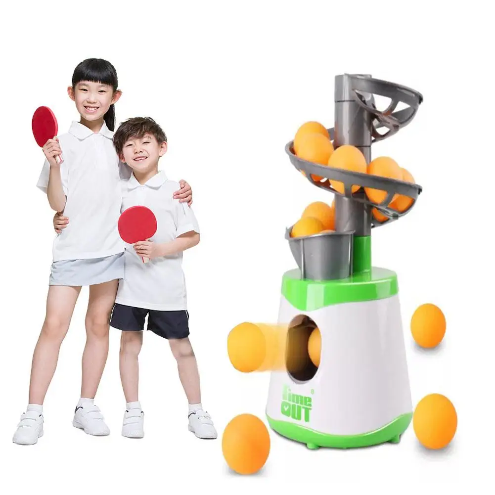 Table Tennis Exerciser Practice Children's Toys Practicing Ping Pong Ball Automatic Launcher Sports Training Equipment
Table Tennis Exerciser Practice Children's Toys Practicing Ping Pong Ball Automatic Launcher Sports Training Equipment
