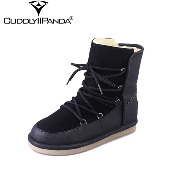 CuddlyIIPanda New Thicken Warm Winter Classic Women Snow Boots Platform Ankle Boots Cow Suede Fur Boots Fashion Botas Mujer
CuddlyIIPanda New Thicken Warm Winter Classic Women Snow Boots Platform Ankle Boots Cow Suede Fur Boots Fashion Botas Mujer