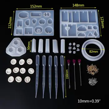 Mold Mix Stick Dropper Clasp DIY Jewelry Making Accessories Tools Molds Geometric Epoxy Resin Combination Crafts Cake
Mold Mix Stick Dropper Clasp DIY Jewelry Making Accessories Tools Molds Geometric Epoxy Resin Combination Crafts Cake