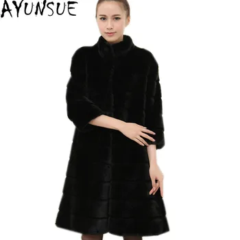 AYUNSUE Faux Fur Coat 2020 Womens Winter Jackets Imitation Rex Rabbit Fur Coats Female Fashionable Black Fur Coats Maxi WXF073
AYUNSUE Faux Fur Coat 2020 Womens Winter Jackets Imitation Rex Rabbit Fur Coats Female Fashionable Black Fur Coats Maxi WXF073