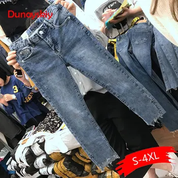 High Waist Boyfriend Jeans Women Fashion Jeans Ladies Denim Ankle Length Harem Casual Skinny Forking Jeans Plus Size
High Waist Boyfriend Jeans Women Fashion Jeans Ladies Denim Ankle Length Harem Casual Skinny Forking Jeans Plus Size