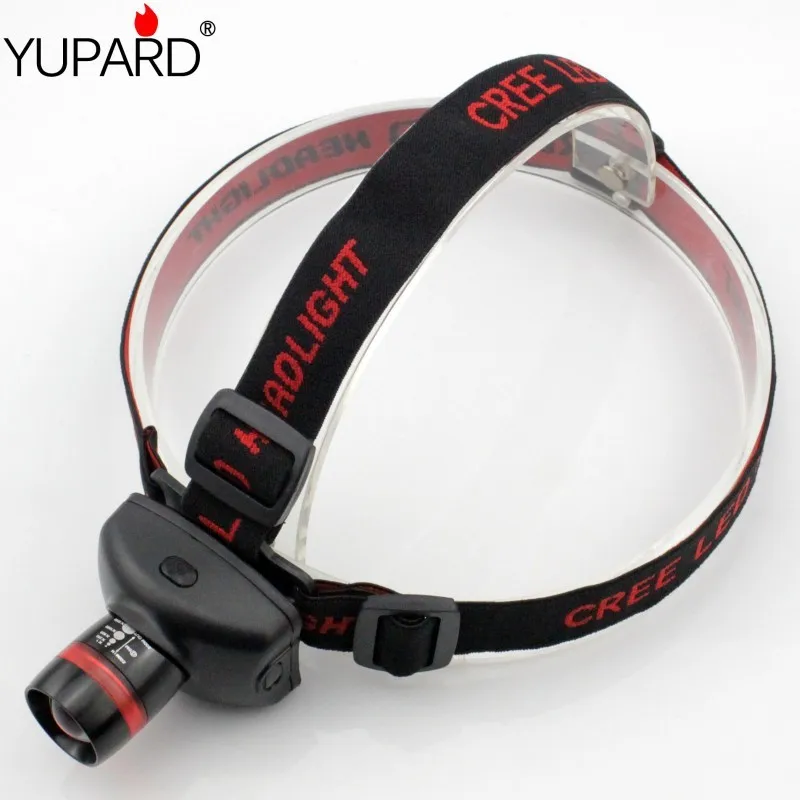 Светодиодный фонарь YUPARD CREE Q5 с масштабируемой головкой фонарик зумом батарея AAA