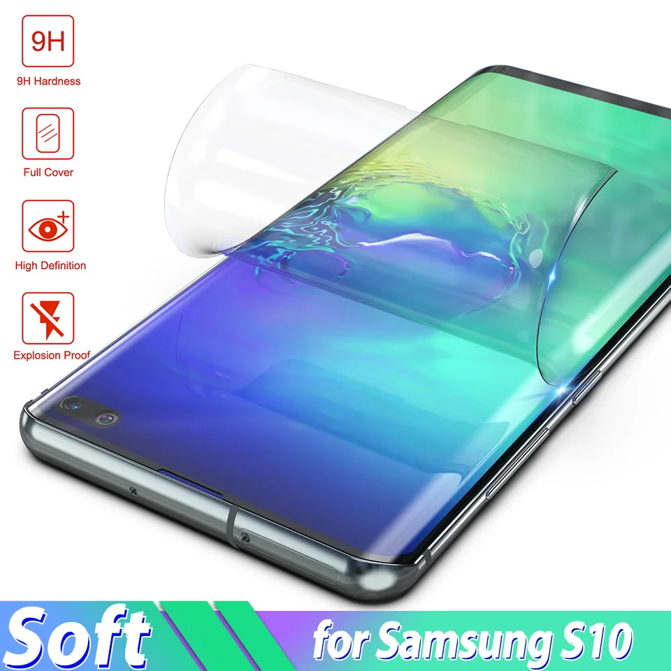 Not Glass Soft Hydrogel film for Samsung Galaxy Note 10 Plus S10 Plus S10e Screen Protector Nano Protective Film for Samsung S10
Not Glass Soft Hydrogel film for Samsung Galaxy Note 10 Plus S10 Plus S10e Screen Protector Nano Protective Film for Samsung S10