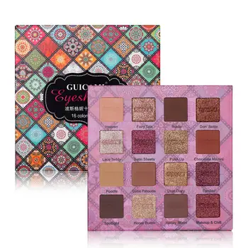 Brand 16 Colors Metallic Shimmer Eye Shadow Makeup Palette Smooth Cream & Powder Matte Glitter Pigment Smoky Nude Eyeshadow
Brand 16 Colors Metallic Shimmer Eye Shadow Makeup Palette Smooth Cream & Powder Matte Glitter Pigment Smoky Nude Eyeshadow