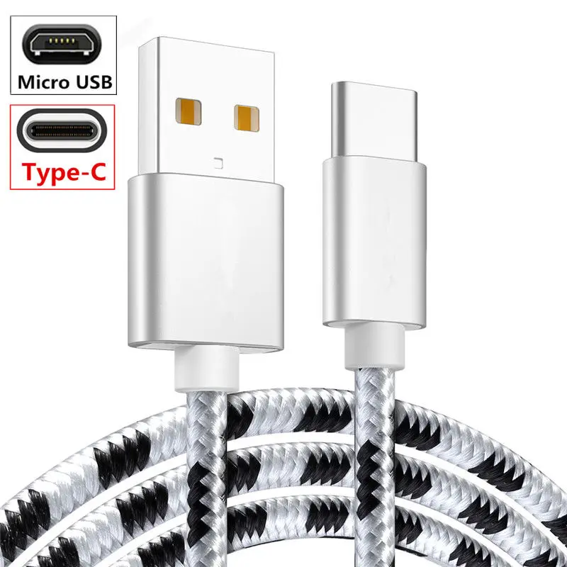 Type c & Micro USB for Samsung Galaxy A6 A7 A8 Plus 2018 A750 S6 S7 edge Charger Cable S8 s9 J4 J6 Note 8 9 A3 A5 A7 2017
Type c & Micro USB for Samsung Galaxy A6 A7 A8 Plus 2018 A750 S6 S7 edge Charger Cable S8 s9 J4 J6 Note 8 9 A3 A5 A7 2017