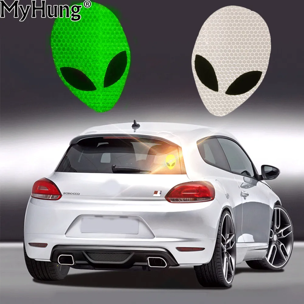 10x7cm Safety Mark Reflective Tape Stickers Alien Shape Decals Cartoon Car Sticker Auto Accessories For Bmw Warning Tape 2pcs
10x7cm Safety Mark Reflective Tape Stickers Alien Shape Decals Cartoon Car Sticker Auto Accessories For Bmw Warning Tape 2pcs