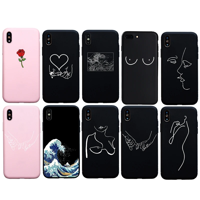 Simple Abstract 3D Design Soft Silicon Case for iPhone 7 6s Plus 5s SE Cover for iPhone 8 6 Plus X XS Max XR Case Funda Coque
Simple Abstract 3D Design Soft Silicon Case for iPhone 7 6s Plus 5s SE Cover for iPhone 8 6 Plus X XS Max XR Case Funda Coque