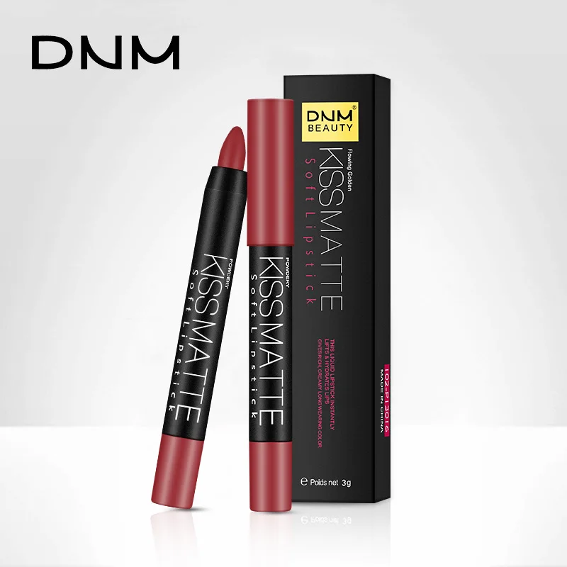 DNM Velvet Mist Matte Stain Lipstick Pen 19 Colors Waterproof Long Lasting Cosmetics Lip Gloss Colorfast Lip Stick Pencil Lips
DNM Velvet Mist Matte Stain Lipstick Pen 19 Colors Waterproof Long Lasting Cosmetics Lip Gloss Colorfast Lip Stick Pencil Lips