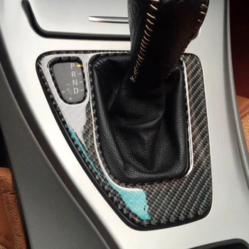 For bmw e90 e92 3 series accessories Interior Trim Carbon Fiber Gear Shift Control Panel Cover Sticker LHD Car styling
For bmw e90 e92 3 series accessories Interior Trim Carbon Fiber Gear Shift Control Panel Cover Sticker LHD Car styling