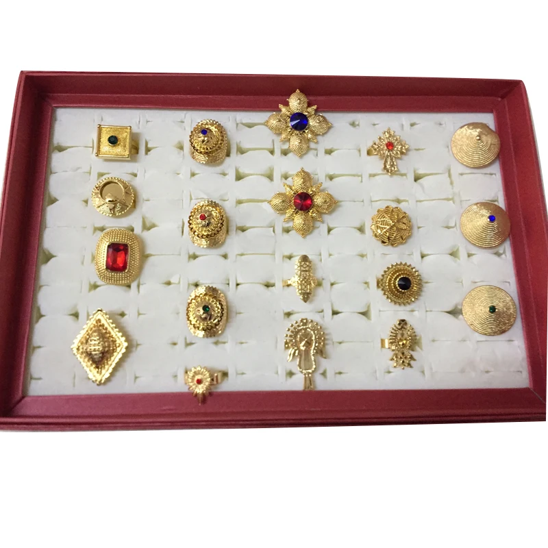 Ethlyn Ethiopian Eritrean Cross/Stone Gold Color Adjustable Women Finger Party Ring R97
Ethlyn Ethiopian Eritrean Cross/Stone Gold Color Adjustable Women Finger Party Ring R97