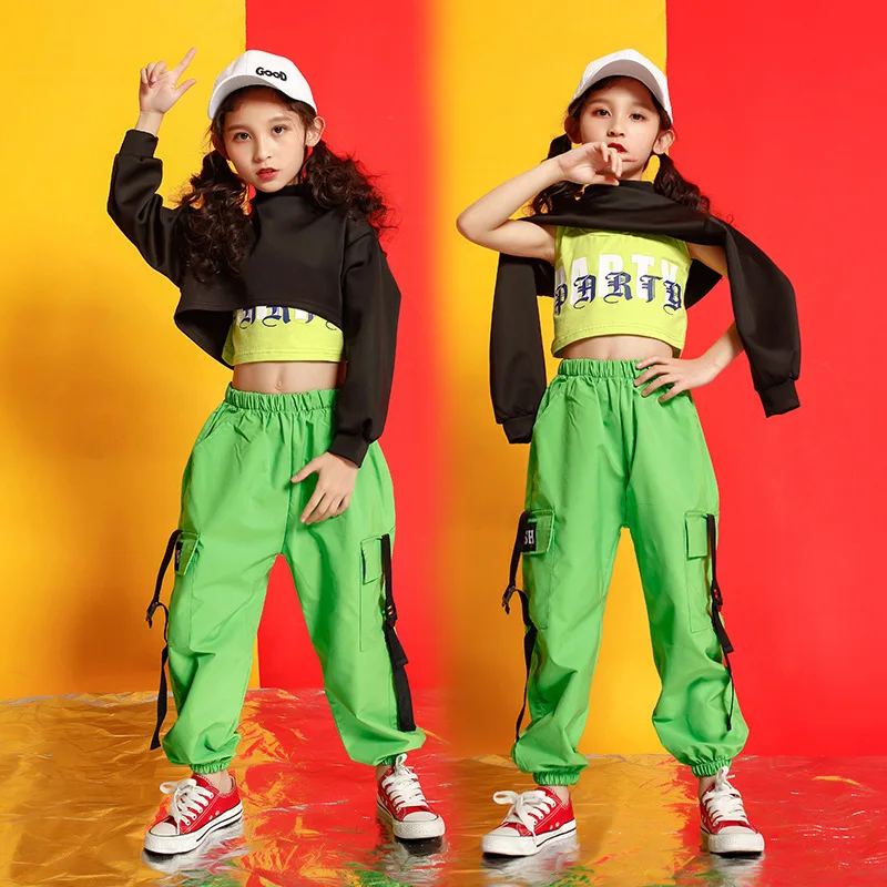 black top vest pant toddler girl fashion streetwear modern jazz hip hop street dance costume clothing outfit for kids children
black top vest pant toddler girl fashion streetwear modern jazz hip hop street dance costume clothing outfit for kids children